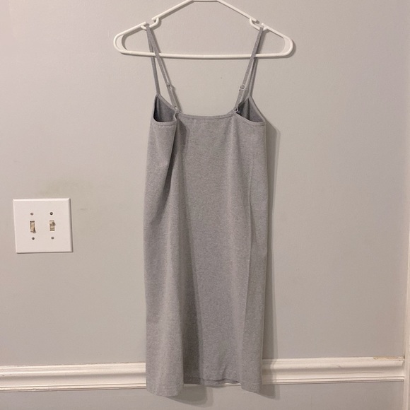 Intimately Free People Women’s M/L Grey Nightgown Dress Sleeveless Soft - Picture 3 of 4